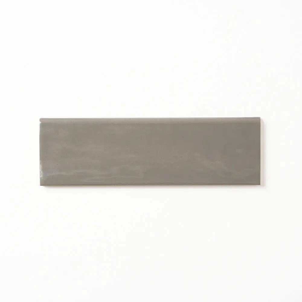 San Fran Taupe 3x10 Bullnose Ceramic Tile Glossy