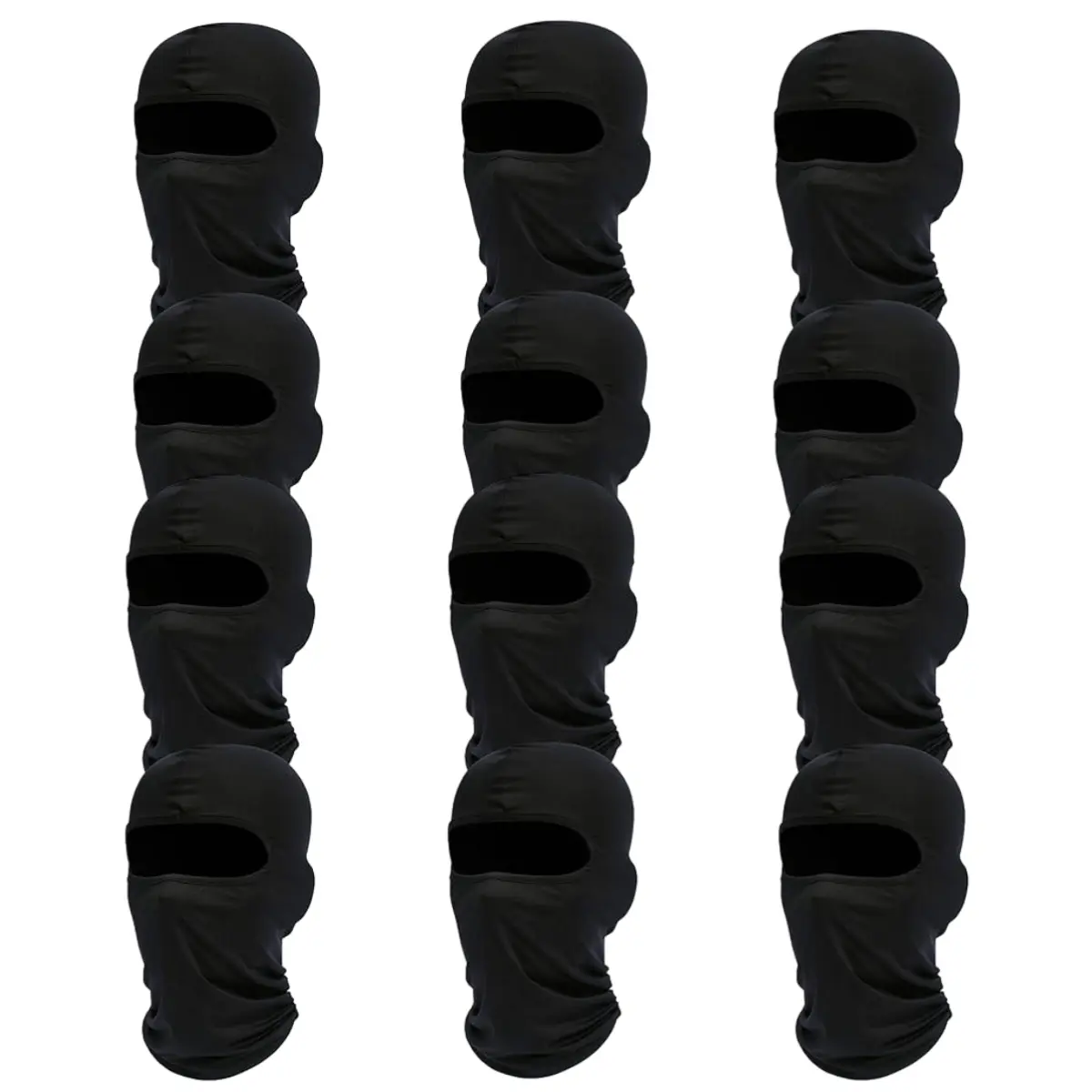 A Set of 12/6 Pcs Ski Mask Cover Balaclava,Full Face Mask,Summer Face Cover,UV Windproof Balaclava for Men Women Outdoor Sports,Halloween Christmas Party Gifts,Hand Tools Kits