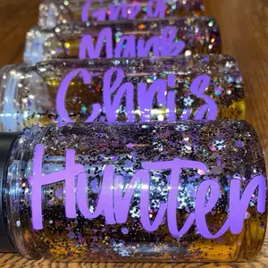 16oz Snowglobe Cups - Each purchase is 1 cup only