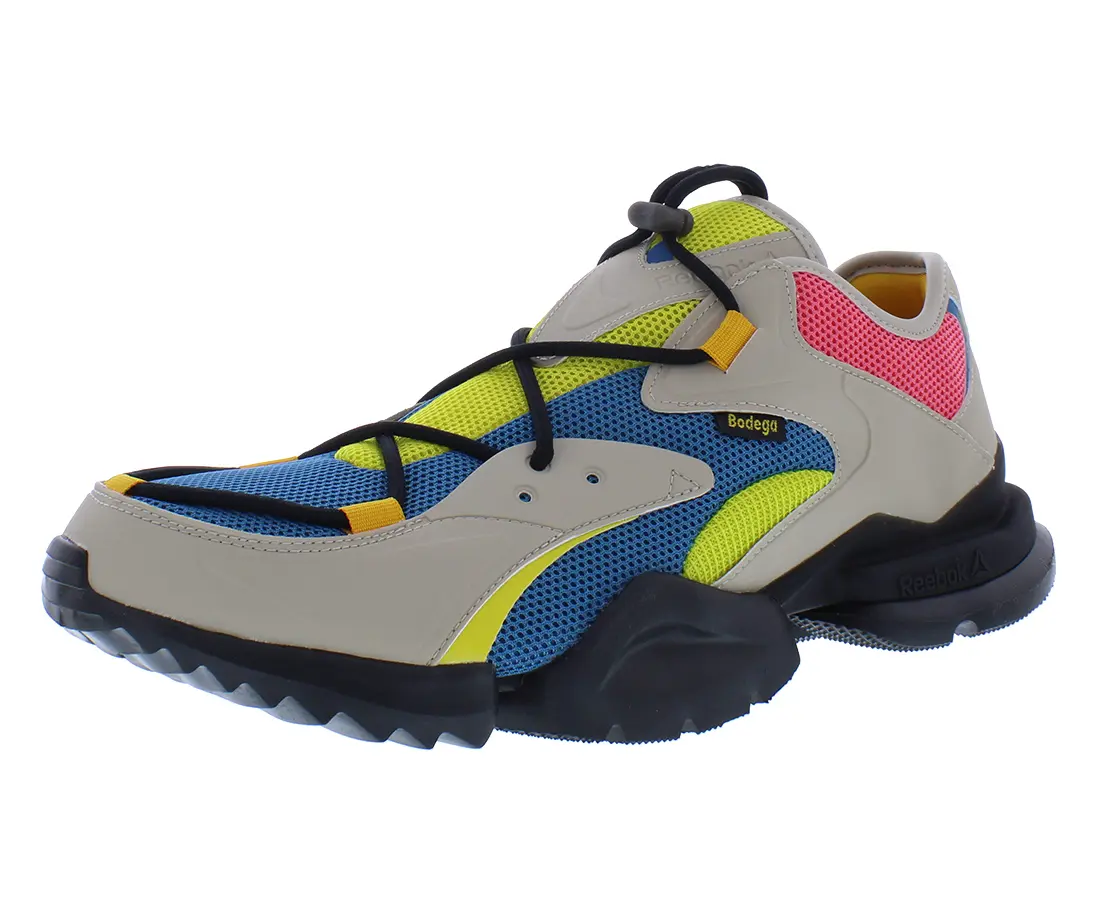 Reebok Run R 96 Unisex Lace-Up Running Sneakers - Sporty Running Shoes, Training Runner Footwear for Athletic Training