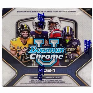 2024 Bowman University Chrome Football Hobby Jumbo Sports Cards