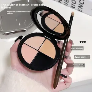 Sweet Mint Tri-Color Concealer | Covers Spots Acne Marks Dark Circles, Affordable
