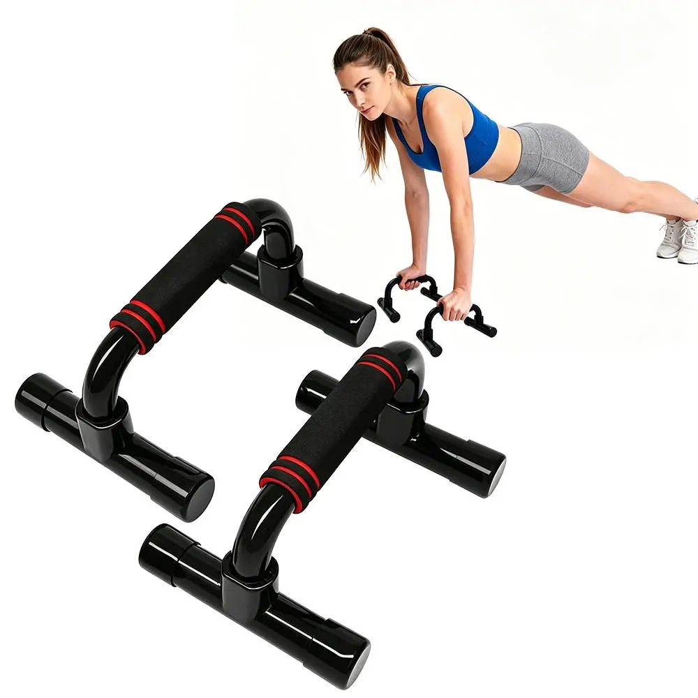 Push Up Stands - Stable, Ergonomic, Shock-Absorbing Compact Foam Handle Home Gym Equipment for Bodyweight Gym Daily Workouts