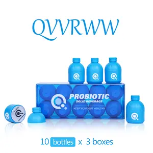 Probiotics Efficient Health-Solid Beverage 30 bottles*0.7oz Probiotics 40 Billion CFU-Promotes Immune System & Digestive Health and Helps Support the Metabolism of Food-For Men and Women probiotic blend zeolite detox bifidobacterium  probiotic