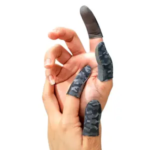 Game Dedicated Finger Sleeves, Anti-Sweat Breathable Touchscreen Thumb Covers, Sensitivity Touch Control, Fits Phone Tablet All Touchscreen Devices, Gaming Accessories