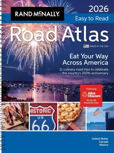 2026 Rand McNally Easy to Read Midsize Road Atlas