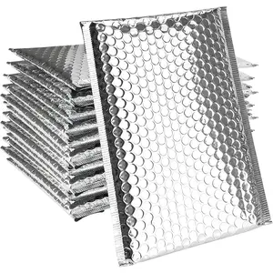 25/50pcs Silver Bubble Bags, 10x12 Inch Bubble Bag Packaging, Double Layer Clear Bubble Bags for Packaging, Handling, Shipping and Storage #1 Stationery Supplies Office Supplies