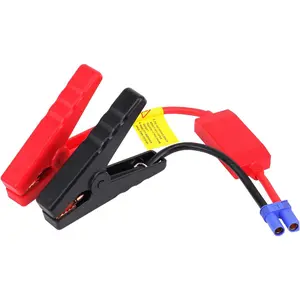 EC5 Jumper ,  Automotive Replacement  Jumper   Clip Clamp to EC5 Connector for 12V Portable   Jump Starter Booster