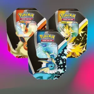Eevee Evolutions Tin (Set of 3)
