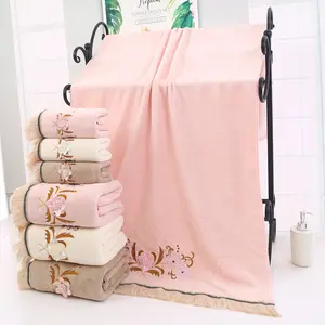 3-piece set ultra-fine fiber towel set, includes 1 bath towel, 1 small bath towel, and 1 towel, soft and absorbent without shedding hair, suitable for bathrooms