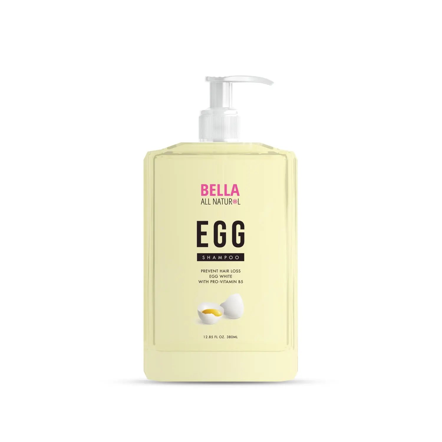 Bella All Natural Egg Shampoo with Pro Vitamin B5