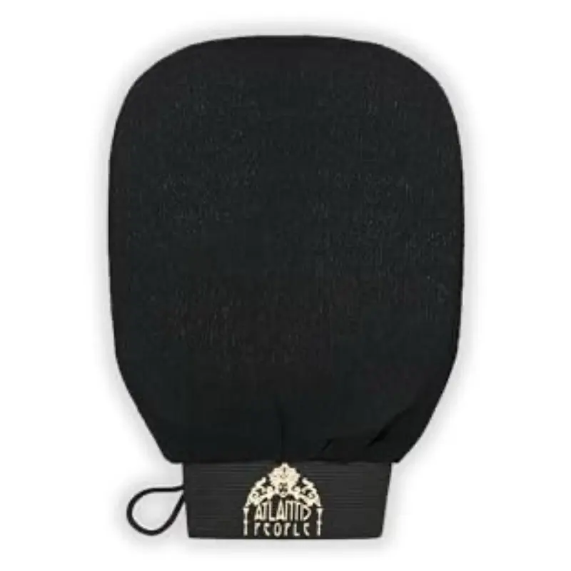 All About People Moroccan Kessa Exfoliating Hamam Glove - Smooth Skin Naturally Eco-Friendly Reusable Gentle for All Skin Types Bath Personal