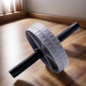 Home Ab Wheel for Toning Abs, Single Roller Exercise Equipment for Slimming Belly and Fitness Training