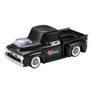 Audiobox SoundRides Low Rider Truck Bluetooth Speaker with LED Lights, Rechargeable Battery, and Moving Wheels Portable Charging