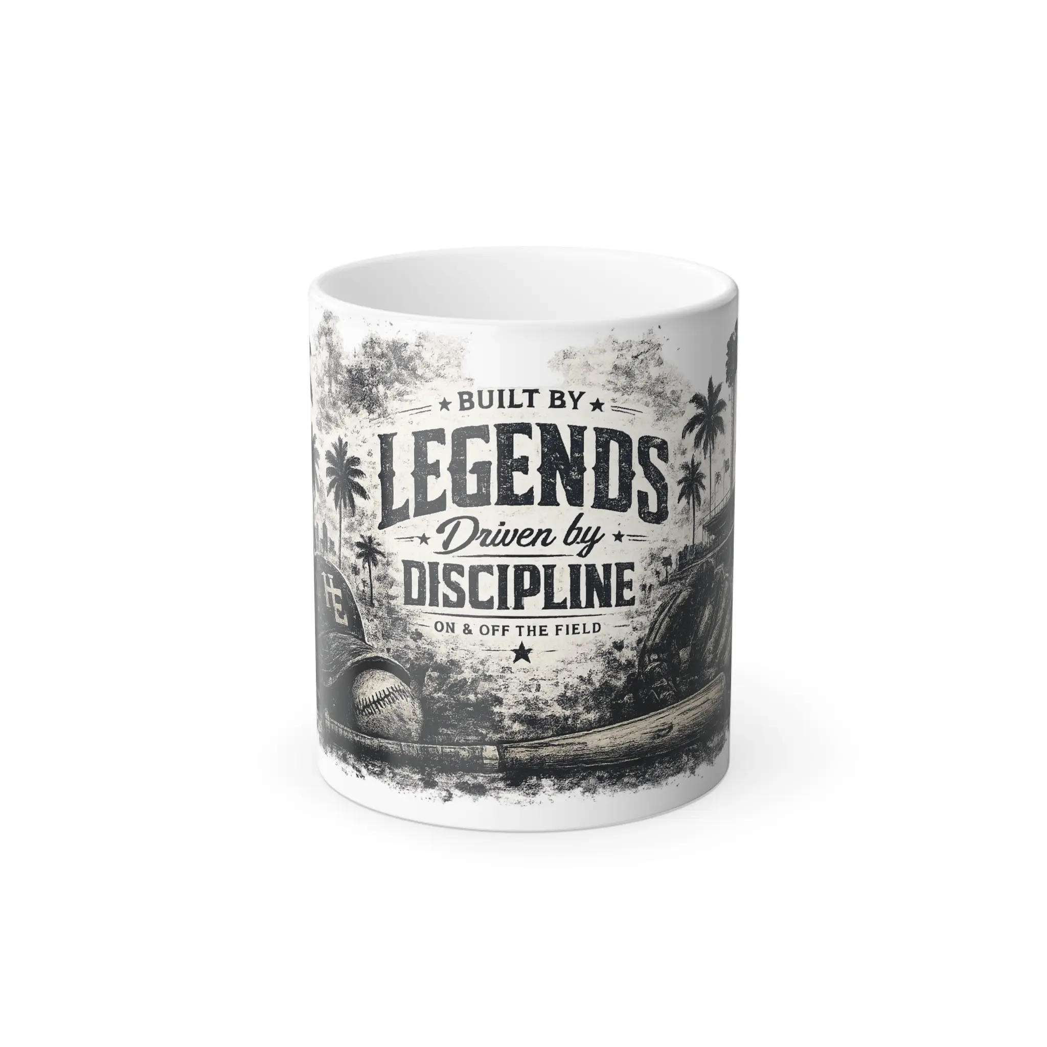 Built by Legends Baseball Mug