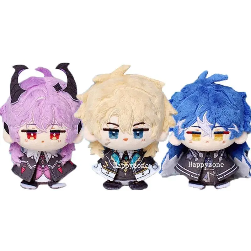 Genshin Impact Durin Varka Flins Plush Toy Stuffed Doll Mini Soft Pendant 12cm Game Cartoon Arlecchino Mualani Kinich Fans Gifts
