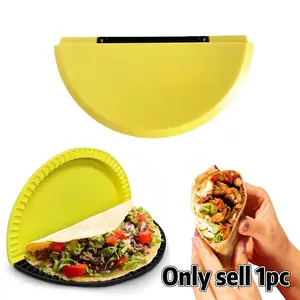Burrito Mold, 1 Count Multifunctional Burrito Crimping Machine, Toast Sealing Sandwich Maker, Suitable for Making Mess Free Burritos, Calzones, Quesadillas, Multifunctional Kitchen Tool