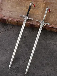 A Chinese ancient style sword hairpin headband Party Accessory, suitable for daily wear, vacation and dating occasions, and also a surprising and exquisite small gift.