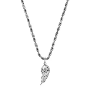 Wing Pendant Necklace (Silver) Wing Pendant Necklace (Silver)