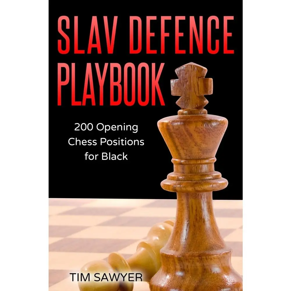 USED-Slav Defence Playbook: 200 Opening Chess Positions for Black by Sawyer, Tim (Paperback)