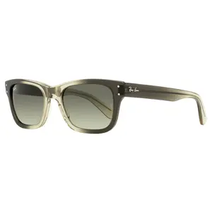 Ray-Ban Burbank Sunglasses RB2283 134071 Transparent Gray 55mm Ray-Ban Burbank Sunglasses RB2283 134071 Transparent Gray 55mm
