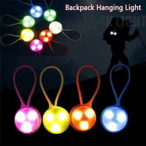 3pcs LED Camping Light Multifunctional, Portable Backpack Light, Safety Warning Lamp, Ambient Night Light for Outdoor Camping & Running