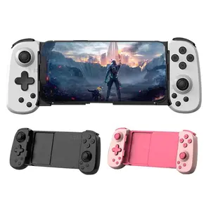 D6 Wireless Gamepad Stretching Extendable Gaming Controller BT5.2 Handle Pad Mobile Gaming Controller for Android Phone Gamepad