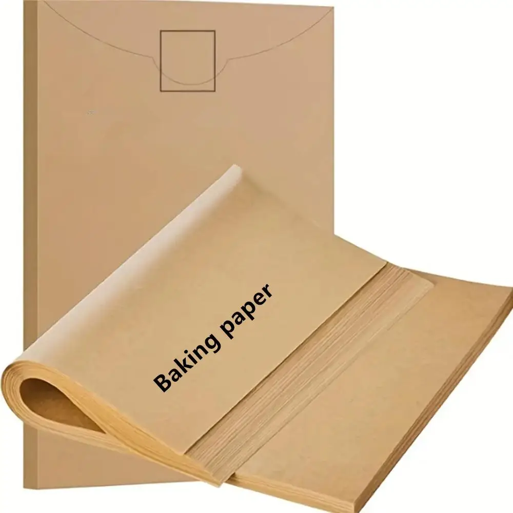 Rectangular Parchment Paper, 1 Pack Non Stick Parchment Paper For Baking, Cooking, Grilling, Frying And Steaming, Gift for Summer
