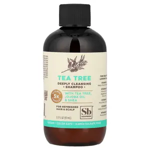 Soapbox Deeply Cleansing Shampoo, Tea Tree, 3.3 fl oz (97 ml)
