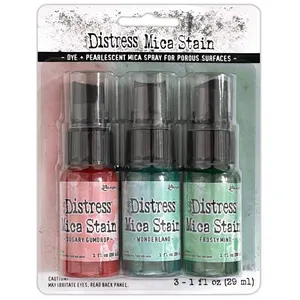 Ranger Ink - Tim Holtz - Distress Mica Stain Set - Holiday #6