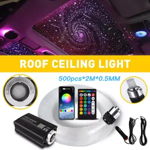 DIY Car Roof Star Ceiling Light – 16 Million Colors via Bluetooth APP | Music Sync Mode Makes Stars Dance to Your Beat | Upgrade Your Interior Like Rolls-Royce