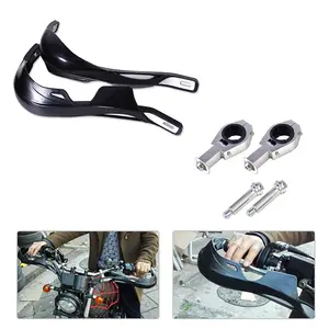 Universal 7/8" Motorcycle Handlebar Hand Guards Protector Brush Bar Handguard with Screws for Pit Dirt Bike ATV Go Kart Scooter Offroad Motocross Enduro Powersports Taotao YZ CRF KLX KX RM