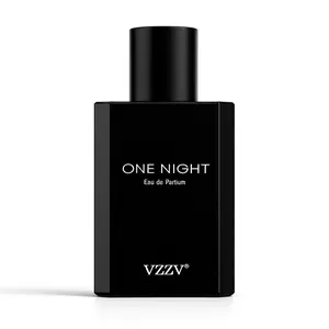 ONE NIGHT Eau de Parfum Spray for Men Bold & Edgy Woody Cologne Long-Lasting Night-QutFragrance 3.4 FIOz/100ML Perfumes Edp Spray