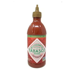 “Tabasco Sriracha Hot Sauce – Bold & Spicy 11 oz Bottle for Cooking & Topping”