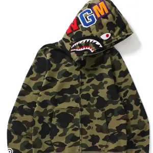 BAPE 1st CAMO SHARK FULL ZIP HOODIE