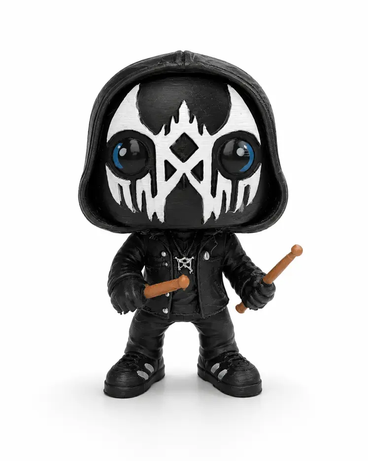 Masked Drummer Chibi Figure