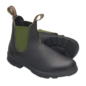 Blundstone 519 Women's Originals Chelsea Boot - Stout Brown/Olive