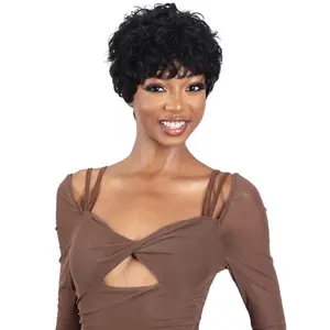 Shake N Go Golden 100% Human Hair Full Wig - EVARA