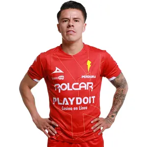 Red Soccer Jersey 2024/25 – Liga MX Style Football Shirt – Breathable Athletic Fan Jersey