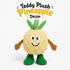 Cute Pineapple/Watermelon decor, Soft Adorable Stuffed Plush Toy, 1 Count Pineapple/Watermelon Plush Doll, Brithday Gift, Home Decoration outdoorfun