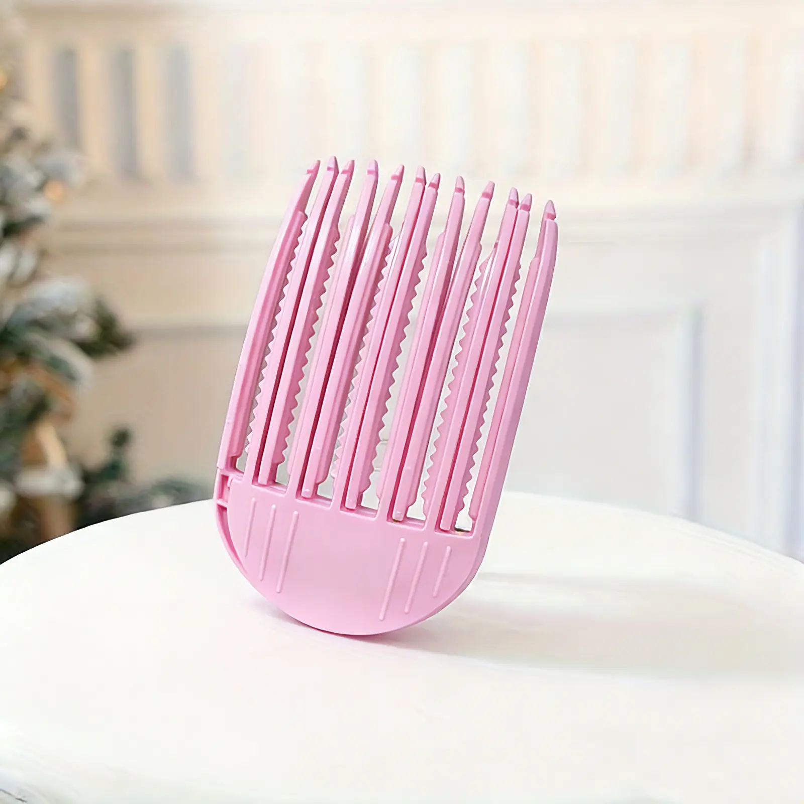 Hair Volumizing Comb & Clip Set for Women's Styling Tools Lifting Crown Height Root Volumizing Bangs Shaping Heatless Haircare hair rollers