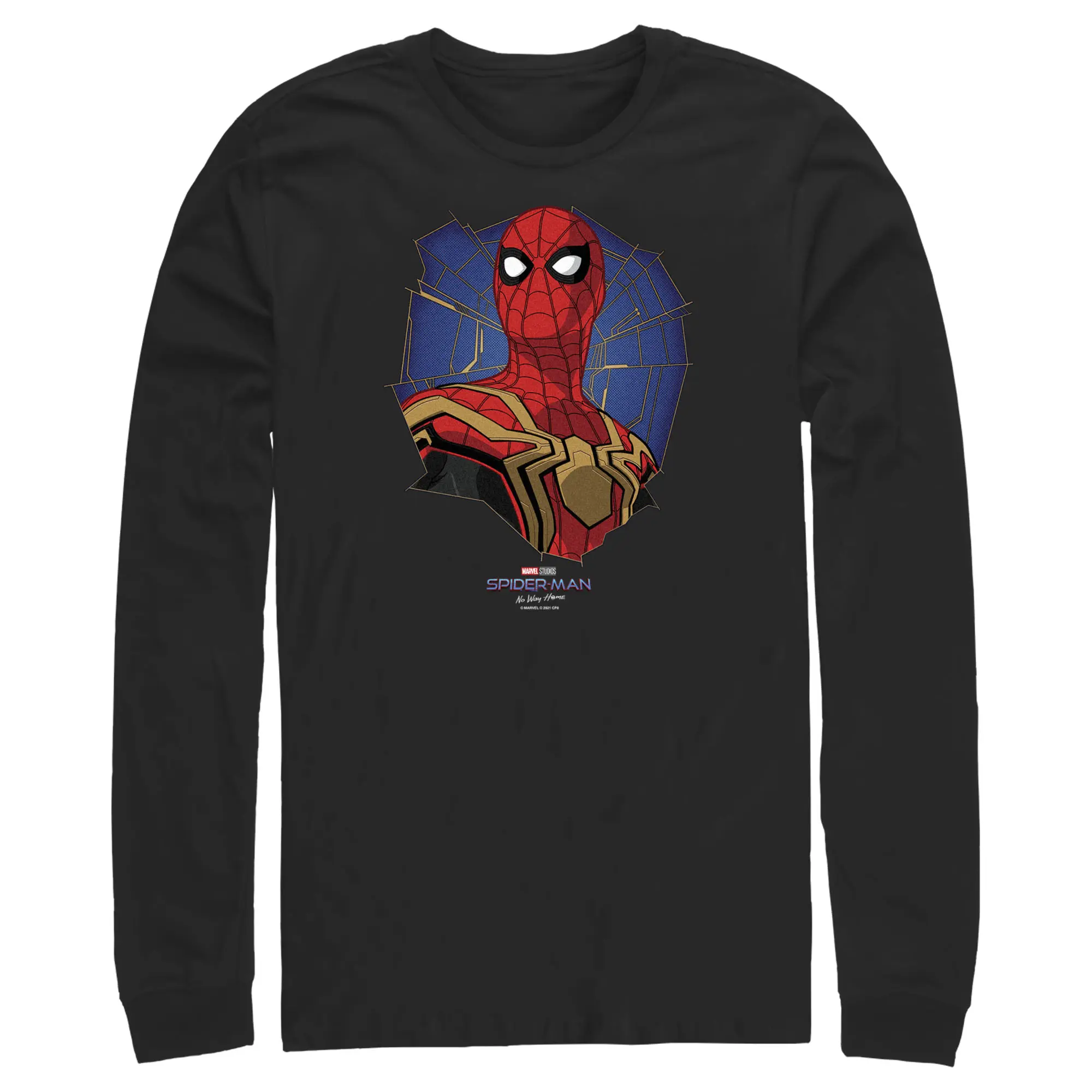 Men's Marvel Spider-Man: No Way Home Web of a Hero Long Sleeve Shirt