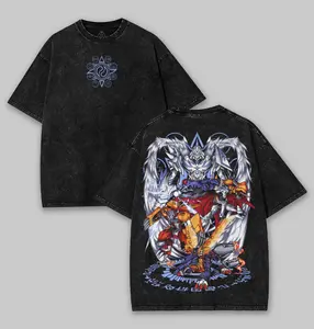 Omegamon Merciful Mode T-Shirt - WarGreymon & MetalGarurumon Evolution | Digimon Anime