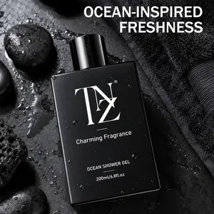 TNZ Ocean Body Wash – Gentle Amino Foam Cleanser with Fresh Ocean Scent – Daily Shower Gel for Smooth & Soft Skin