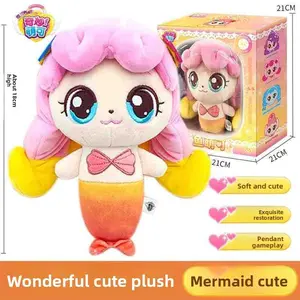 Catch Teenieping Anime Stuffed Toys Figures Zheng Zheng Moko Love Moko Lemei Season 6 plushies figures Birthday Gift Kids Toys