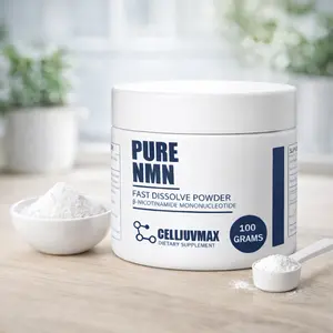 NMN (Nicotinamide Mononucleotide) Pure Powder NAD+ Supplement for Energy, Focus, Mitochondrial Health Brain Booster Fitness