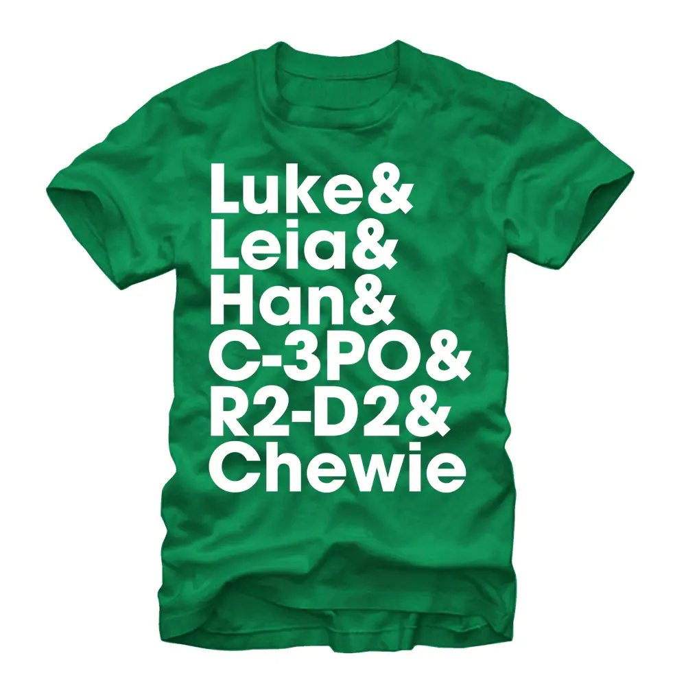 Men's Star Wars Luke and Leia T-Shirt