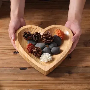 Wooden Heart Shaped Prayer Bowl with 24 Prayer Cards, Handcrafted Vintage Prayer Bowl with Cross & Letter Pattern, Religious Decorations for Home Living Room Bedroom Church, Christian Ornaments, Home Decor, New Year's Day Valentine's Day & Easter Sunday