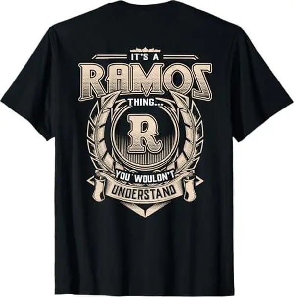 Ramos Last Name Shirt It's A Ramos Thing T-Shirt