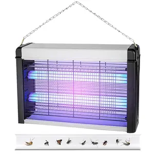 Indoor Electric Bug Zapper Fly Trap, 6W Power, Protective Mesh Guard, 5-30 Sq Area Coverage